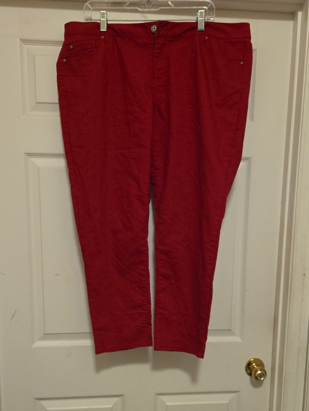 Apt. 9 Woman's Red Chinos